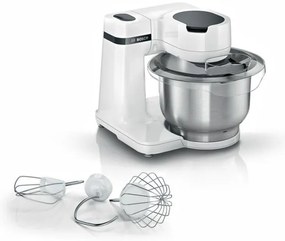 Bosch - Serie 2 MUMS2EW00 Macchina da cucina mum 700 w Bianco. Capacità ciotola: 3,8 l, Colore del prodotto: Bianco, Tipo di controllo: Pulsanti.