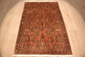Sarouk Tappeto 100 x 150 (Iran) Annodato A Mano