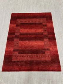 Loribaft Tappeto persiano 200 x 150 Rosso (Iran) Annodato A Mano