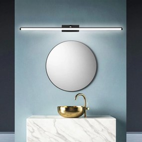 LAMPADA DA PARETE DA BAGNO LED SOPRA SPECCHIO 20W 100CM APP375-1W NERO