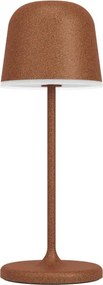Eglo 901879 - Lampada da tavolo ricaricabile LED dimmerabile per esterni MANNERA-S LED/1,8W/5V IP54 marrone