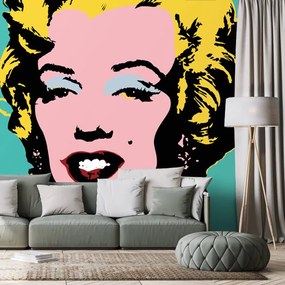Carta da parati – Iconica Marilyn Monroe in design pop art