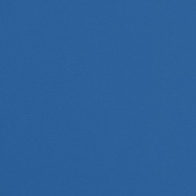 Lettino Prendisole Pieghevole Blu in Tessuto Oxford e Acciaio
