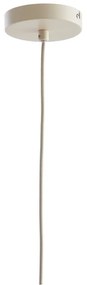Lampada a sospensione beige con paralume in tessuto ø 29 cm Elati - Light &amp; Living