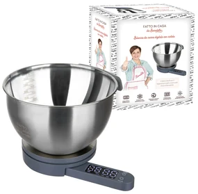 bilancia da cucina digitale 5583 acciaio inox 5kg/1g eva collection
