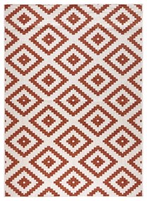 Tappeto da esterno marrone e crema , 80 x 150 cm Malta - NORTHRUGS