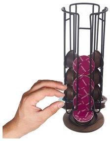 Portacapsule nero Radka - Orion