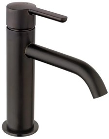 Rubinetto per lavabo a canna media Baleno nero spazzolato JACUZZI RUBINETTERIA