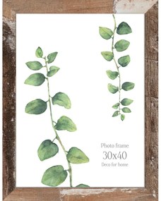 Cornice marrone per foto 34 x 44,5 cm Bergen Shabby - Styler