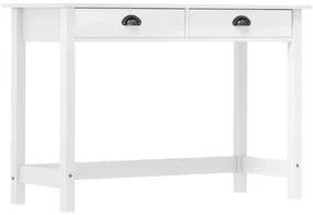 Consolle hill con 2 cassetti 110x45x74 cm in massello di pino