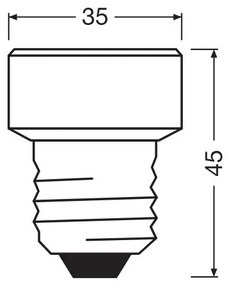 Lampadina LED E27/3,5W/230V 4000K - Osram