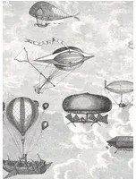 Cole & Son Carta da parati Macchine Volanti - Soot and Snow