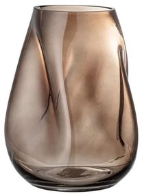 Ingolf Vase Brown Glass  - Bloomingville