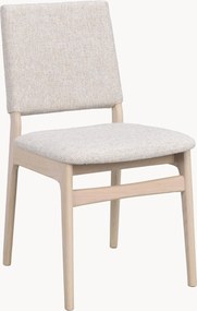 Sedia in legno di quercia sbiancato/beige chiaro Medford