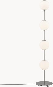 Lampada da terra a LED in vetro soffiato con luce regolabile Audrey