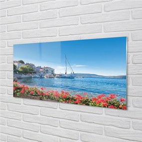 Quadro acrilico Sea Skie Summer 100x50 cm