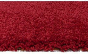 Tappeto rosso , ø 80 cm Aqua Liso - Universal