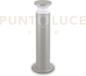 Torre paletto 1 luce attacco e27 60cm ip65 grigio