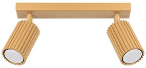 Sollux SL.1561 - Faretto KARBON 2xGU10/10W/230V oro