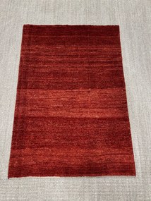 Gabbeh Tappeto 120x80 Rosso (Iran) Annodato A Mano