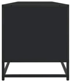 Mobile porta tv nero 180,5x40x46 cm in truciolato