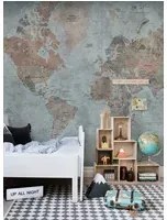 Rebel Walls Carta da parati panoramica Around the World