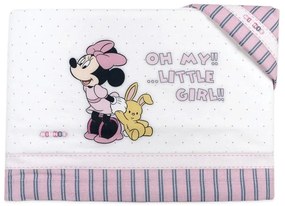 Set Lenzuola Neonato Disney per Lettino Minnie Mouse Little girl