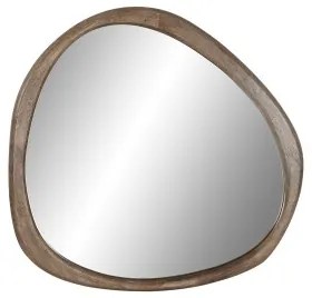 Specchio da parete Home ESPRIT Marrone Abete 78,5 x 3,5 x 80 cm