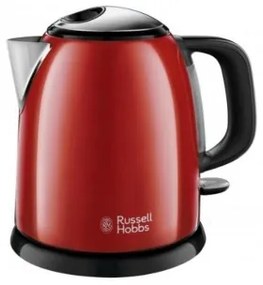 Bollitore Russell Hobbs 24992-70 1 L 2400W Rosso Acciaio inossidabile Plastica/Acciaio inossidabile 2400 W 1 L