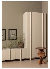 Tavolo TV modulare crema in legno di pino 200x53 cm Basu - WOOOD