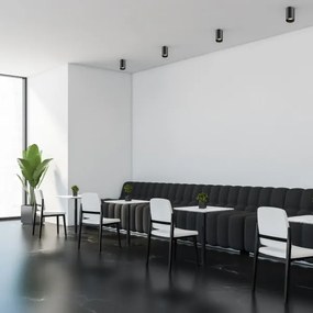 Zuma Line 92680-N - Faretto LED RGBW dimmerabile TUBA 1xGU10/6W/230V nero + telecomando