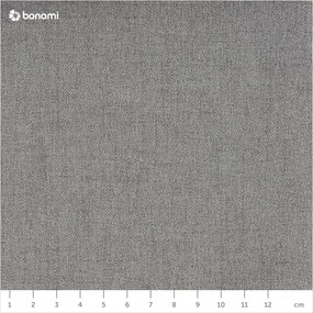 Letto matrimoniale imbottito grigio rete non inclusa 180x200 cm Mattis – Meise Möbel