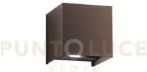 Applique biemissione led alfa bronzo 10w 1200lm cct 3000k / 4000k i...