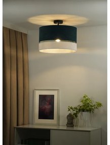 Duolla - Lampadario a plafone DOUBLE 1xE27/15W/230V diametro 40 cm verde/grigio