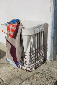 Cesta per il bucato burgundy in metallo 64 l Store-It – Mette Ditmer Denmark