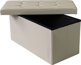 IRO - pouf rettangolare in ecopelle