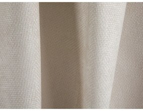 Divano angolare color crema (con penisola a sinistra/a U) con rivestimento in ciniglia Treno – Cosmopolitan Design