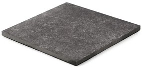 Lastra Blustone Dark Rectif in pietra nero 60 x 60 cm, spessore 30 mm