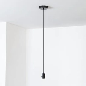 Brilagi - Lampadario LED a sospensione su cavo CERIA WIRE 1xE27/40W/230V Ø 21 cm nero
