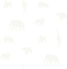 Carta da parati Animali Precious sabbia, 53 cm x 10.05 m