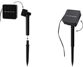 Paulmann 78896 - LED/0,3W IP44 Striscia solare 3m 1,2V 1000 mAh