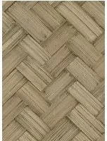 CMO Paris Tapete Bambou Grand Chevron - Fumé