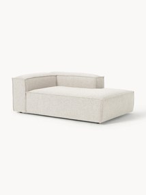 Modulo angolare chaise loungue in bouclé Lennon