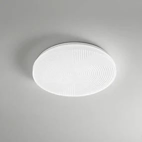 Plafoniera LED Stream, bianco Ø 48 cm LUCE AMBIENTE DESIGN