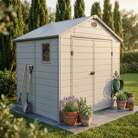 UTILITY - casetta in resina da giardino porta attrezzi