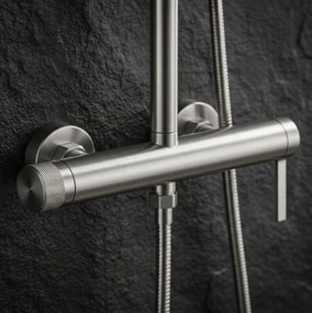 Set doccia Rea Rivo Brush Nickel