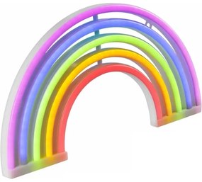 LED Decorazione murale al neon RAINBOW LED/3W/3xAA USB multicolore