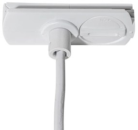 Lampada a sospensione bianca moderna per sistema binario monofase - Iconic Frini