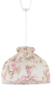 Duolla - Lampadario a sospensione con filo VIOLIN 1xE27/40W/230V diametro 38 cm rosa