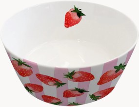 Ciotola piccola in New Bone China Strawberry & Stripes